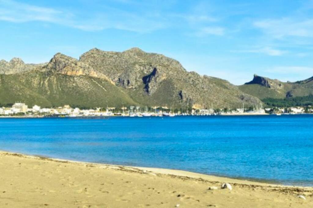 Apto. Cerca Playa- Wifi&A.C. Port de Pollença Eksteriør billede